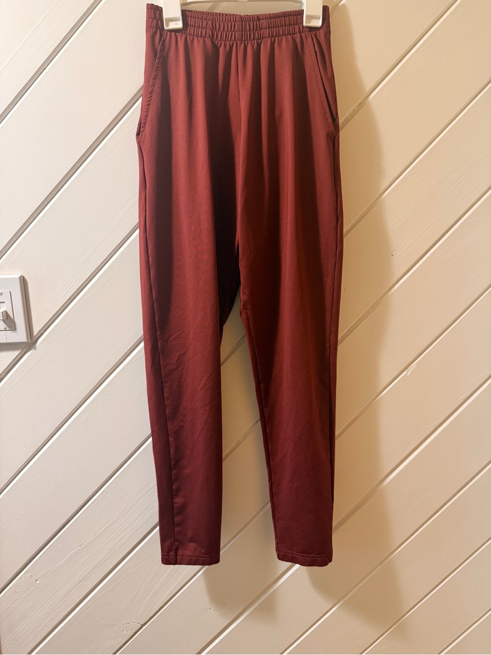 Varsity Maroon Athletic Joggers